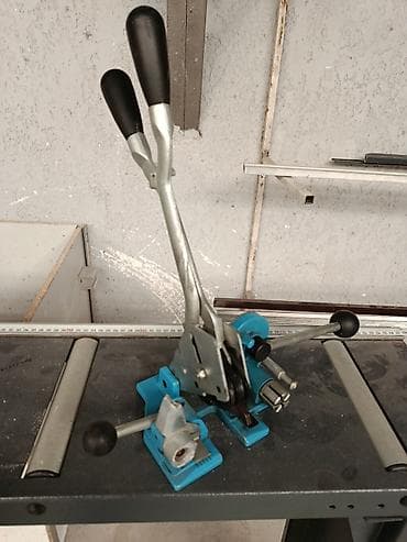 Ручной инструмент для упаковки и обвязки лентой (комбинированный