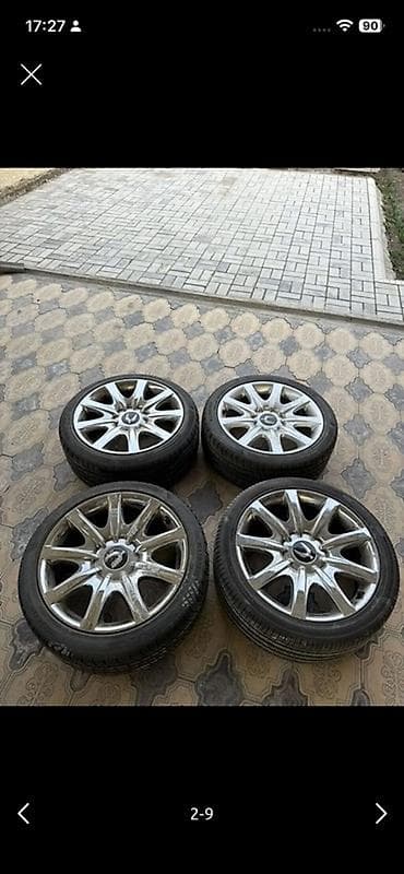 одноширокие диски: Колеса в сборе 245 / 40 / R 19, Лето, Комплект, Легковые, Литые, отверстий - 5 — 1