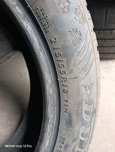 215 55 r18: Шины 215 / 55 / R 18, Зима, Б/у, 1 шт, Легковые, Япония, DUNLOP — 2