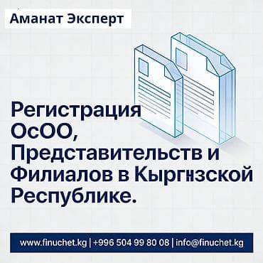 бухгалтерские услуги в бишкеке: Юридические услуги | Трудовое право, Финансовое право | Консультация, Аутсорсинг — 1