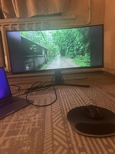 изогнутый экран: Монитор, 34" - 35" — 3