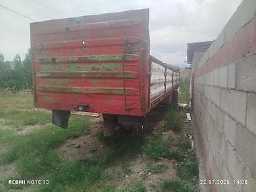 Полуприцеп бортовой ленивец бар тара 3.500 тонна обмен женил машинага — 2