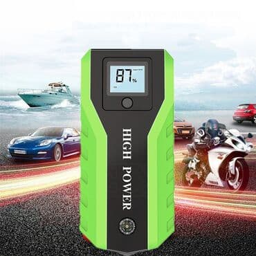 зарядное устройство для автомобильных аккумуляторов: Пусковое зарядное устройство Jump Starter High Power TM30 16800 Mah — 5