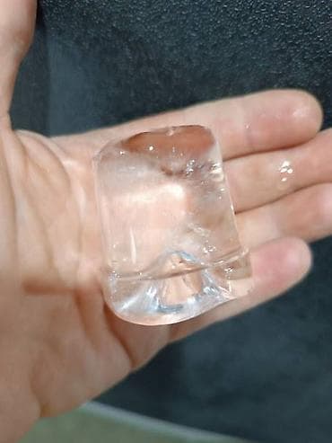 Лёд пищевой крупный в форме "конус" вес 40 грамм. для lalafo.kg да Лёд пищевой крупный в форме "конус" вес 40 грамм. для