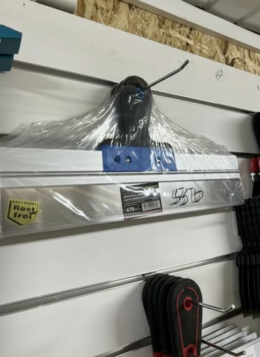 валик для шпаклёвка: Шпатель финишный (ширина 470 мм), лезвие из нержавеющей стали. - — 1