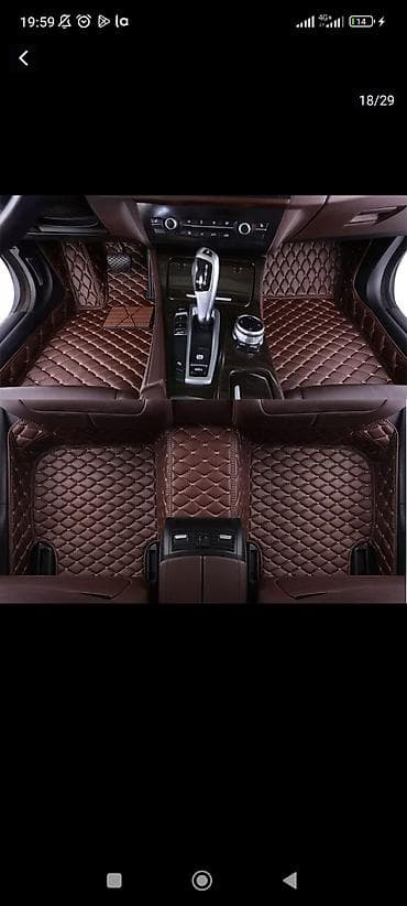Экокожа Полики Для салона Toyota, цвет - Черный