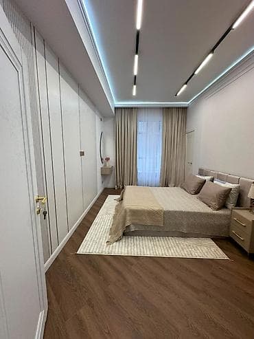 Квартиры: 2 комнаты, 69 м², Асанбай мкр Элитка, 9 этаж, Дизайнерский ремонт — 5