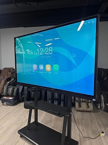интерактивные доски для проекторов крепления: Интерактивная панель SmartPanel на подвижной стойке - Диагональ — 2