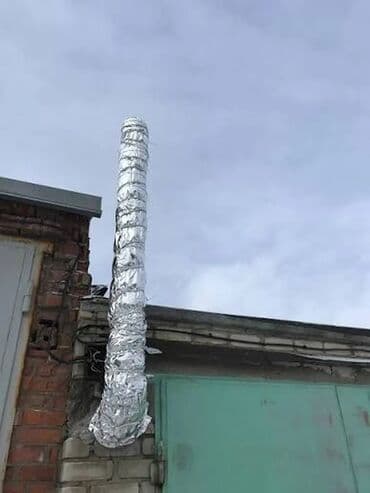 реставрация крыши дома: Профессиональная чистка дымоходов - Механическая и турбинная прочистка — 6