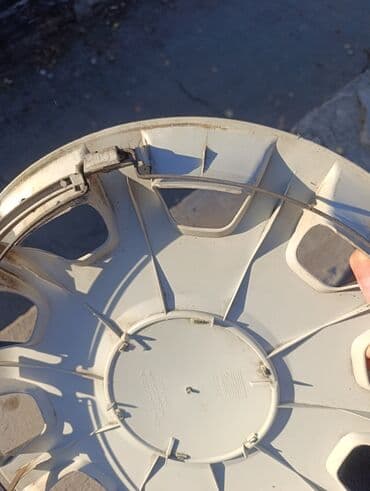 железные диски r18: Колпаки R 16, Б/у, 1 шт — 3