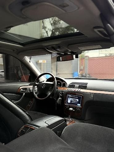 забыл: Mercedes-Benz S-Class: 2002 г., 5 л, Автомат, Бензин, Седан — 8