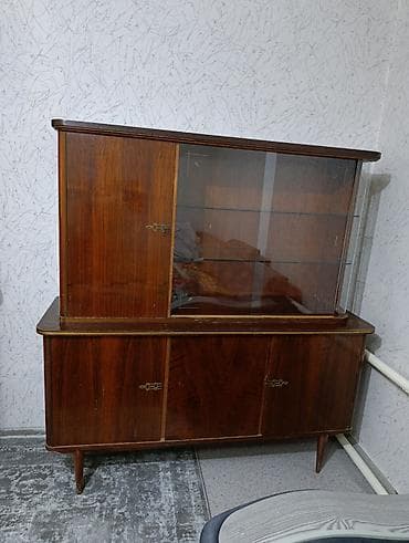 витрина полка: Буфет, Без мойки, МДФ — 1