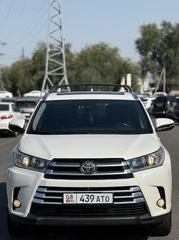 Toyota Highlander: 2018 г., 3.5 л, Автомат, Бензин, Кроссовер