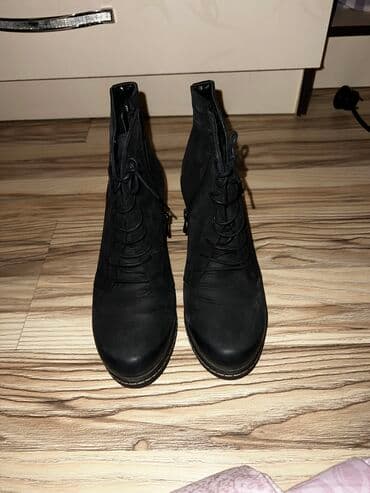 демисезонные сапоги: Кожа — 1