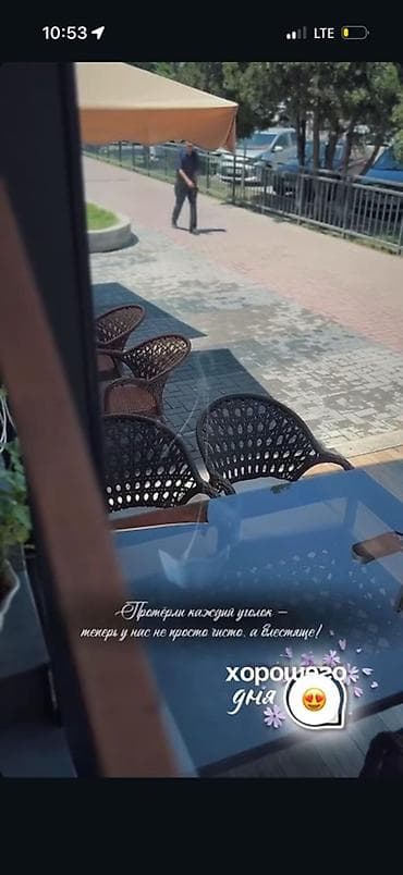 шкаф шифанер бу: Кухонный стол, Б/у, Прямоугольный, Нераскладной — 4