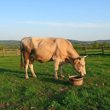 дойных коровы: Продаю | Корова (самка) | Полукровка | Для молока | Привязанные — 1