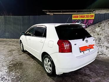 byd e7: Toyota Allex: 2003 г., 1.5 л, Автомат, Бензин — 4