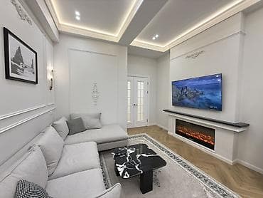 проект дома 2 этажа бишкек: 4 комнаты, 130 м², Элитка, 11 этаж, Дизайнерский ремонт — 2