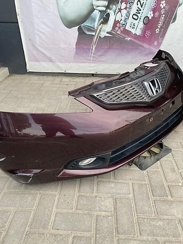 туманка фит: Бампер Honda, Б/у, Оригинал — 2