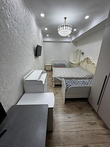 элит строй сити ош манас: 2 комнаты, 70 м², Элитка, 3 этаж, Дизайнерский ремонт — 6