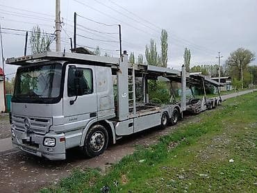 рулевой рейка портер 1: Прицеп, Mercedes-Benz, Сar carrier trailer — 2
