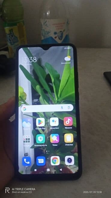сдать телефон на запчасти: Redmi, Redmi 9, Б/у, 64 ГБ, цвет - Голубой, 2 SIM — 7