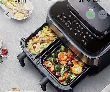 буква к: Аэрогриль Philips Airfryer 5000 Series Dual Basket - Два независимых — 4