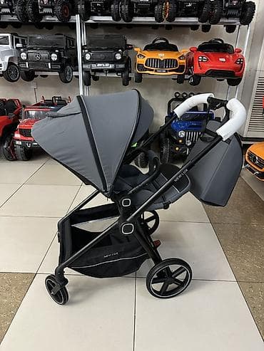 nike tech fleese: Прогулочная коляска NEW LUX (серый) - Лёгкая и маневренная рама с — 5