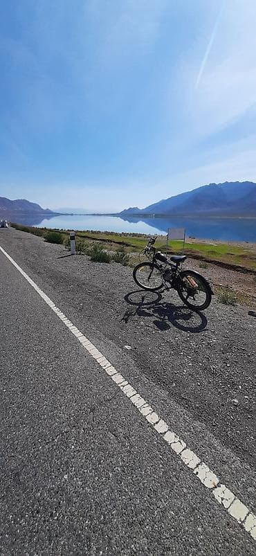 электро мото бишкек: Велосипед с мотором горного велосипеда 26" Описание: - Велосипед с — 2
