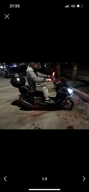 bmb 39: Скутер/максискутер, черный, спортивный дизайн. Особенности и — 7