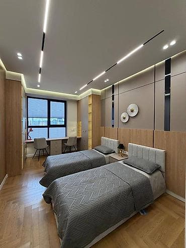 3 комнаты, 105 м², Асанбай мкр Элитка, 10 этаж, Косметический ремонт — 8