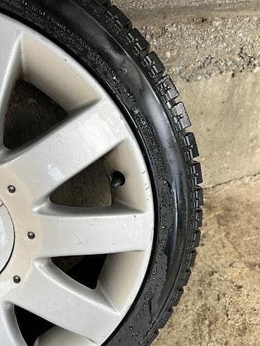 Шины и диски: Литой диск Nissan с шиной Hankook - Оригинальный легкосплавный диск — 6