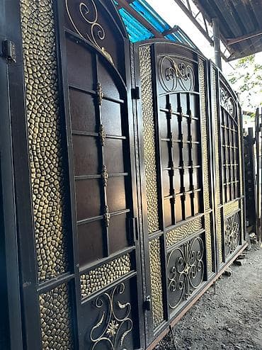 распашные ворота цена: Сварка | Ворота Доставка, Бесплатная смета, Монтаж — 1