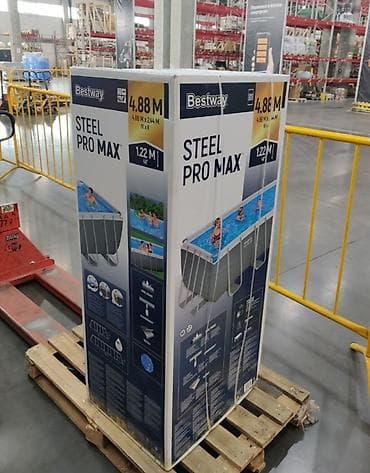 red bull: - Каркасный бассейн Bestway 56670 - сделан с приминением инновационных — 7