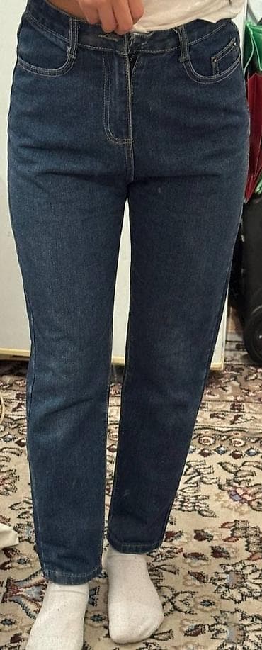 карго штаны женские бишкек: Джинсы, Средняя талия, M — 1