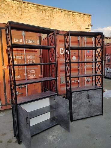 Офисные стеллажи: Офисный стеллаж, Новый, Железо, Платная доставка, Самовывоз — 3