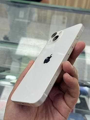 poco 7: IPhone 13, Б/у, 256 ГБ, Белый, Защитное стекло, Чехол, 100 % — 5