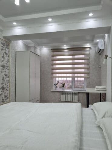 суточный дом в бишкеке: 1 комната, Душевая кабина, Постельное белье, Кондиционер — 18