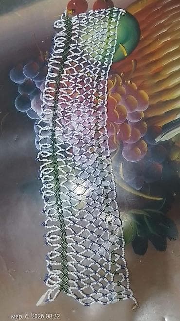 женское одежда: Продаю Бисерные воротнички и украшения ручной работы - Ажурные — 4