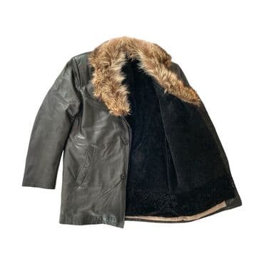 брендовые мужские спортивные костюмы из турции: Классическая мужская куртка из кожи высокого качества с воротником из — 2