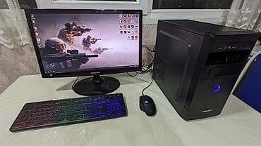 Компьютер, ядер - 4, ОЗУ 8 ГБ, Игровой, Intel Core i3