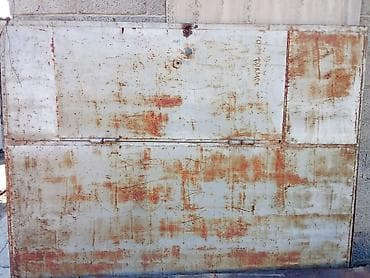 Металлические распашные ворота/створки из листовой стали. - Материал