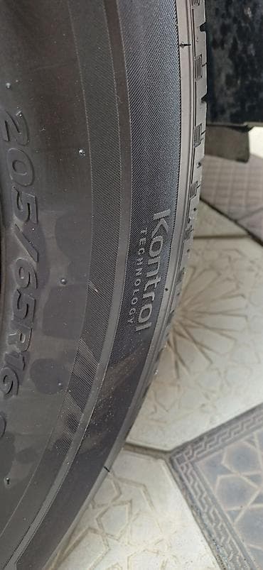 Шины 205 / 65 / R 16, Лето, Б/у, Комплект, Легковые, Корея, Hankook — 2