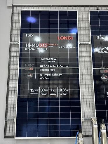 солнеч: Двусторонние солнечные модули (bifacial) Flex на базе LONGi и Jinko — 5