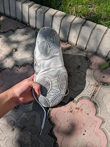 барцовки asics: Мужские кроссовки, 42.5, Asics, Новый, цвет - Белый, Самовывоз — 1