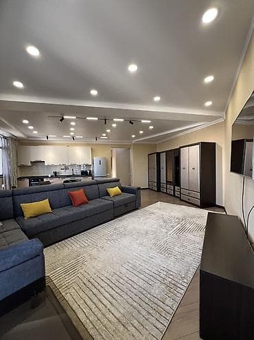 osh flat: 3 комнаты, 97 м², Дордой Плаза ТРЦ Элитка, 10 этаж, Евроремонт — 2
