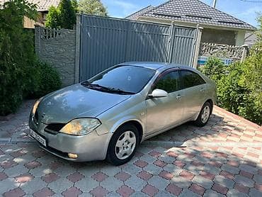 nissan primera 2002: Nissan Primera: 2002 г., 1.8 л, Автомат, Газ, Седан — 2