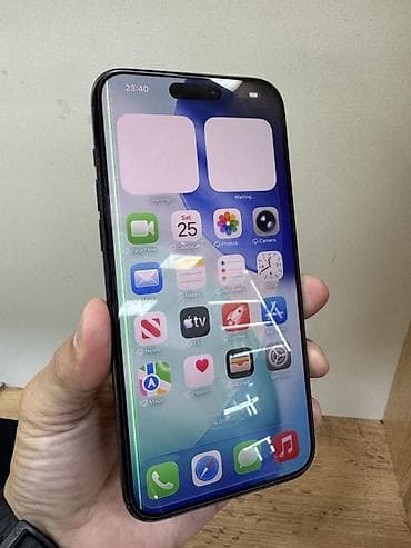 apple 7plus: IPhone 15 Pro Max, Б/у, 256 ГБ, Blue Titanium, Защитное стекло, Чехол, 86 % — 1