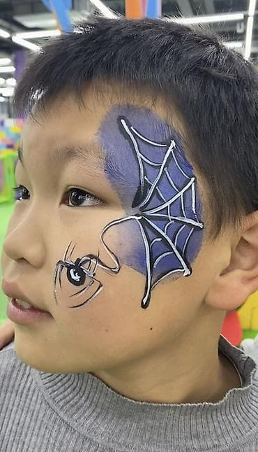 Аквагрим для детей и взрослых - Яркие рисунки на лице и руках