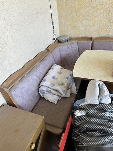 стулья для швейных машин: Кухонный стол и стул, Б/у, цвет - Серый — 4